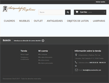 Tablet Screenshot of antiguedadesyreplicas.com